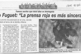 Alberto Fuguet, "La prensa roja es más sincera"  [artículo].