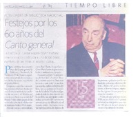 Festejos por los 60 años del Canto general