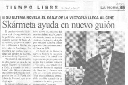 Skármeta ayuda en nuevo guión