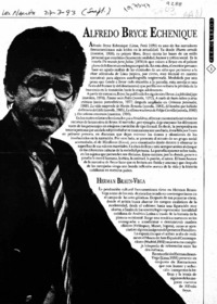 Alfredo Bryce Echenique  [artículo].