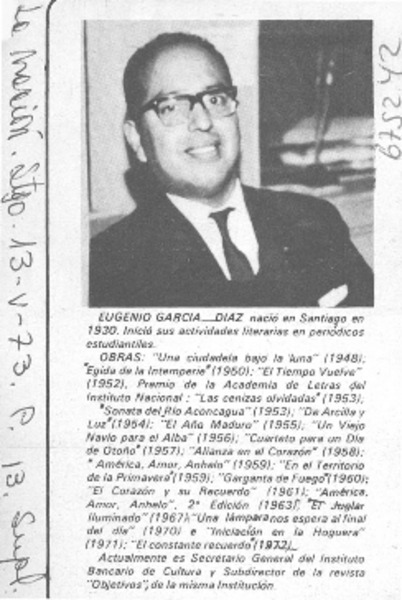 Eugenio García Díaz.