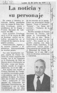 La Noticia y su personaje.