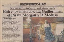 Entre los invitados, La Guillermina, el Pirata Morgan y la Medusa  [artículo] Rodolfo Sesnic.