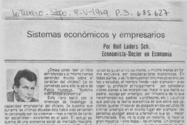 Sistemas económicos y empresarios