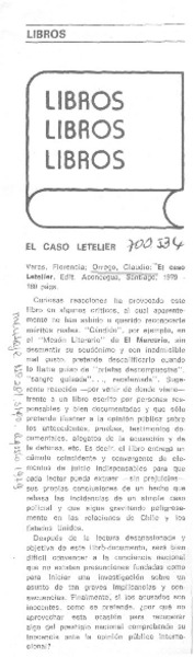 El Caso Letelier.