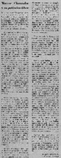 Marcos Chamudes y su polémico libro