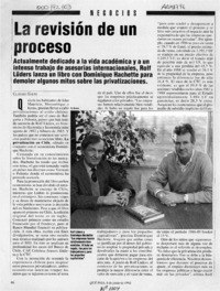 La revisión de un proceso  [artículo] Mauricio Gaete.