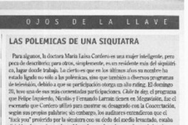 Las polémicas de una siquiatra  [artículo]