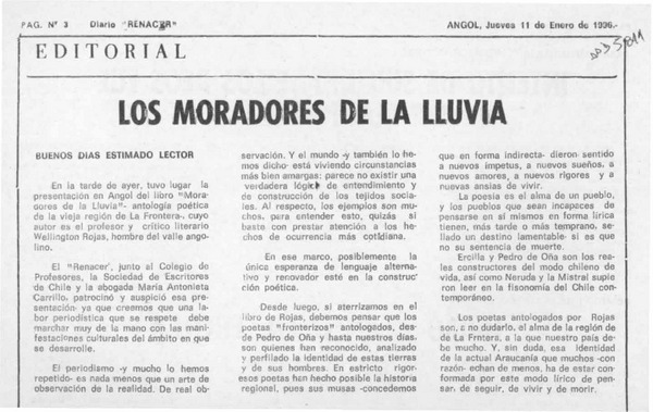 Los Moradores de la lluvia