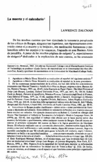 La muerte y el calendario