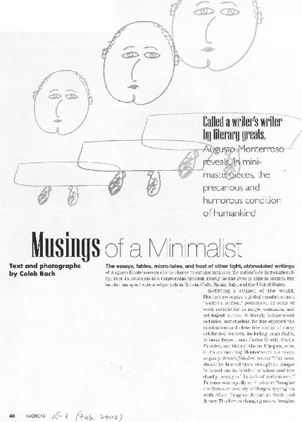 Musing of a minimalist