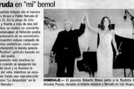 Neruda en "mi" bemol.