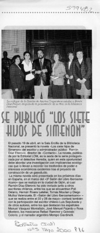 Se publicó "Los siete hijos de Simenon"  [artículo]