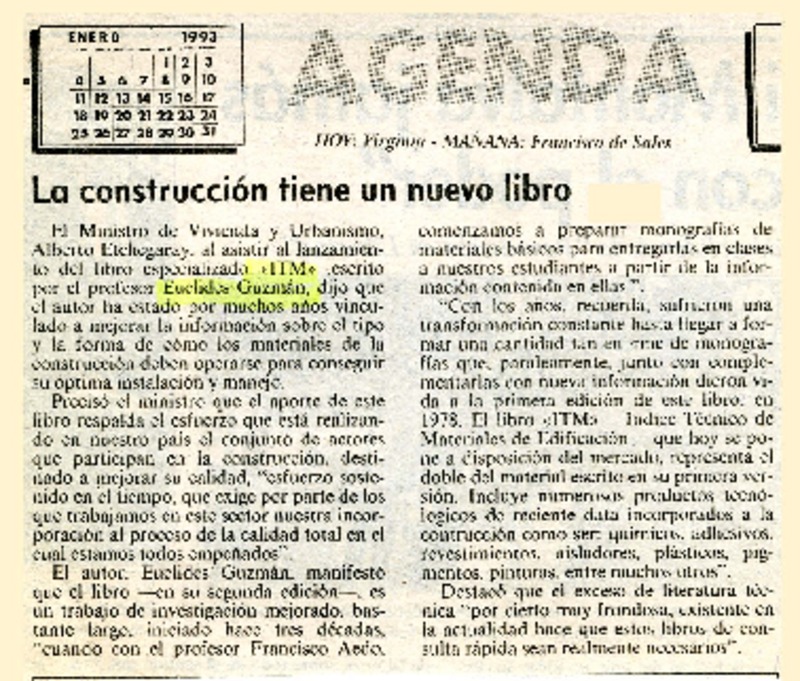 La Construcción tiene un nuevo libro  [artículo].