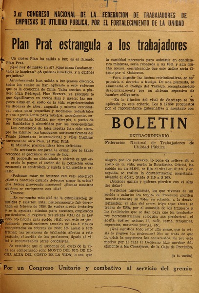 Boletín extraordinario