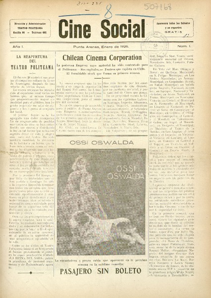 Cine Social (Punta Arenas, Chile : 1926)