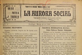 La Aurora social