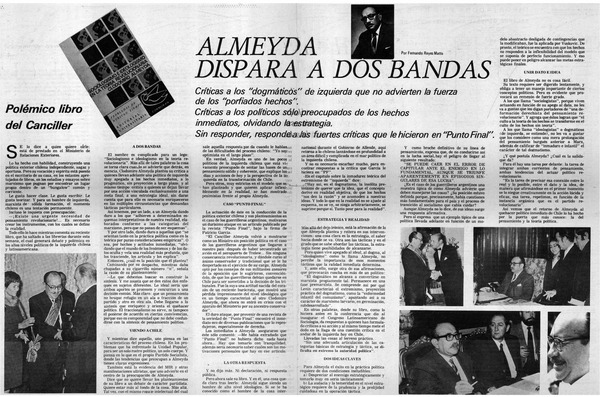 Almeyda dispara a dos bandas