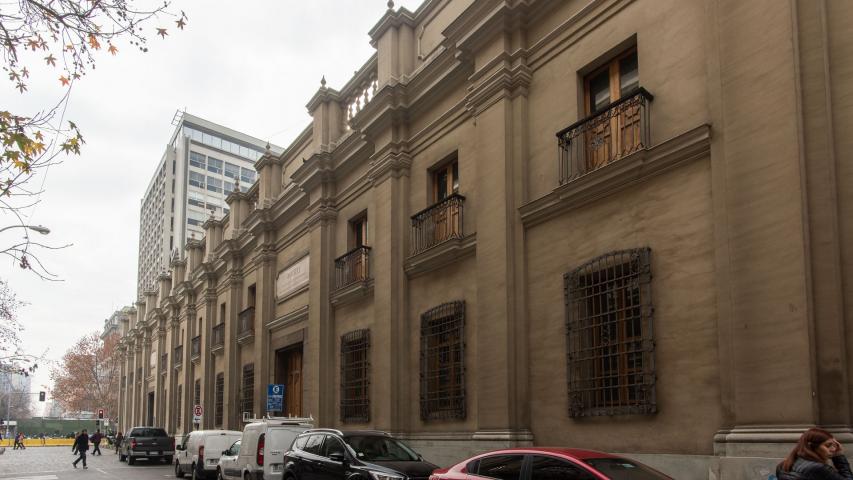 Imagen del monumento Ex Palacio viejo de los Tribunales, antiguo Palacio de la Aduana de Santiago