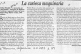 La curiosa maquinaria La curiosa maquinaria