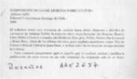 Composición de lugar, escritos sobre cultura Composición de lugar, escritos sobre cultura