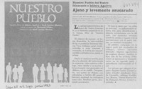Ajeno y levemente azucarado. Ajeno y levemente azucarado.