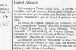 Isabel Allende. Isabel Allende.