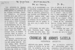 Cronicas de Andrés Sabella Cronicas de Andrés Sabella