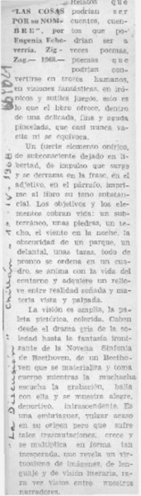 Las cosas por su nombre. Las cosas por su nombre.