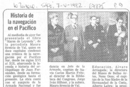 Historia de la navegación en el Pacífico. Historia de la navegación en el Pacífico.