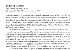 Hojas de acanto Hojas de acanto