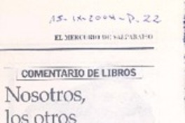 Nosotros, los otros Nosotros, los otros