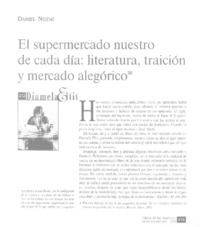 El supermercado nuestro de cada día El supermercado nuestro de cada día