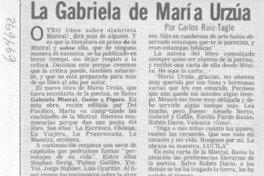 La Gabriela de María Urzúa La Gabriela de María Urzúa