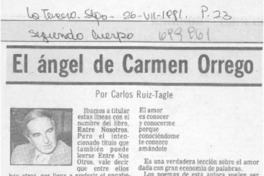 El ángel de Carmen Orrego El ángel de Carmen Orrego