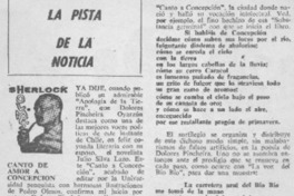 Canto de amor a Concepción Canto de amor a Concepción