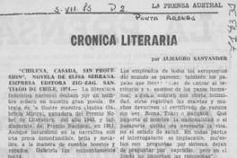 Chilena casada sin profesión" Chilena casada sin profesión"