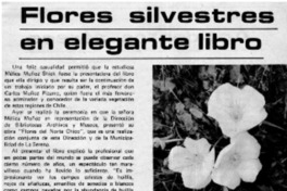 Flores silvestres en elegante libro. Flores silvestres en elegante libro.