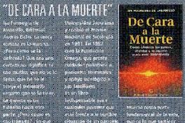 De cara a la muerte". De cara a la muerte".