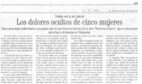 Los Dolores ocultos de cinco mujeres Los Dolores ocultos de cinco mujeres