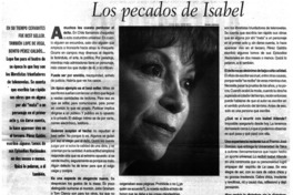 Los pecados de Isabel Los pecados de Isabel
