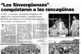 Los sinvergüenzas" conquistaron a las rancagüinas Los sinvergüenzas" conquistaron a las rancagüinas