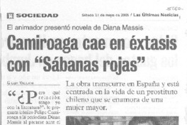 Camiroaga cae en éxtasis con "Sábanas rojas" Camiroaga cae en éxtasis con "Sábanas rojas"