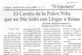 El cuento de la pobre niña que un día soñó con llegar a reina El cuento de la pobre niña que un día soñó con llegar a reina