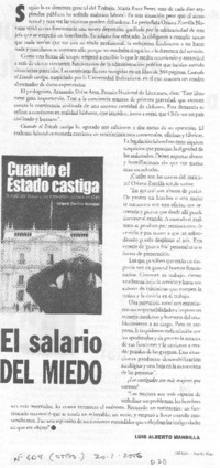 El salario del miedo El salario del miedo