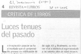 Luces tenues del pasado Luces tenues del pasado
