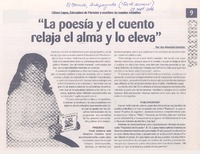 Liliana López, educadora de párvulos y escritora de cuentos infantiles "La poesía y el cuento relaja el alma y lo eleva" Liliana López, educadora de párvulos y escritora de cuentos infantiles "La poesía y el cuento relaja el alma y lo eleva"
