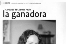 La ganadora La ganadora