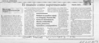 El mundo como supermercado El mundo como supermercado