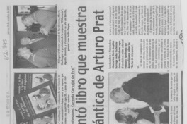 Armada presentó libro que muestra la faceta romántica de Arturo Prat. Armada presentó libro que muestra la faceta romántica de Arturo Prat.